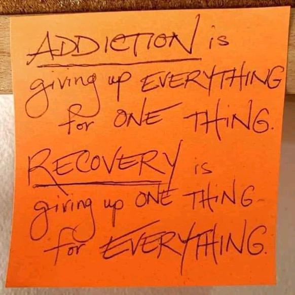 Addiction vs. Recovery